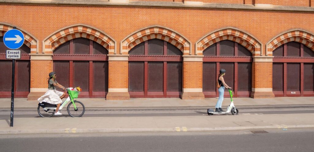 Lime Bike and Lime Scooter 